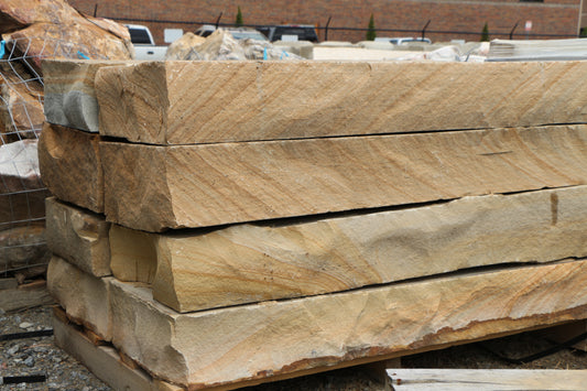 4ft Natural Stone Step Brown -per ton
