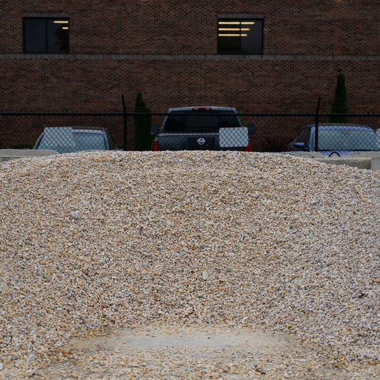 Bulk White Stone 7/8" - per ton