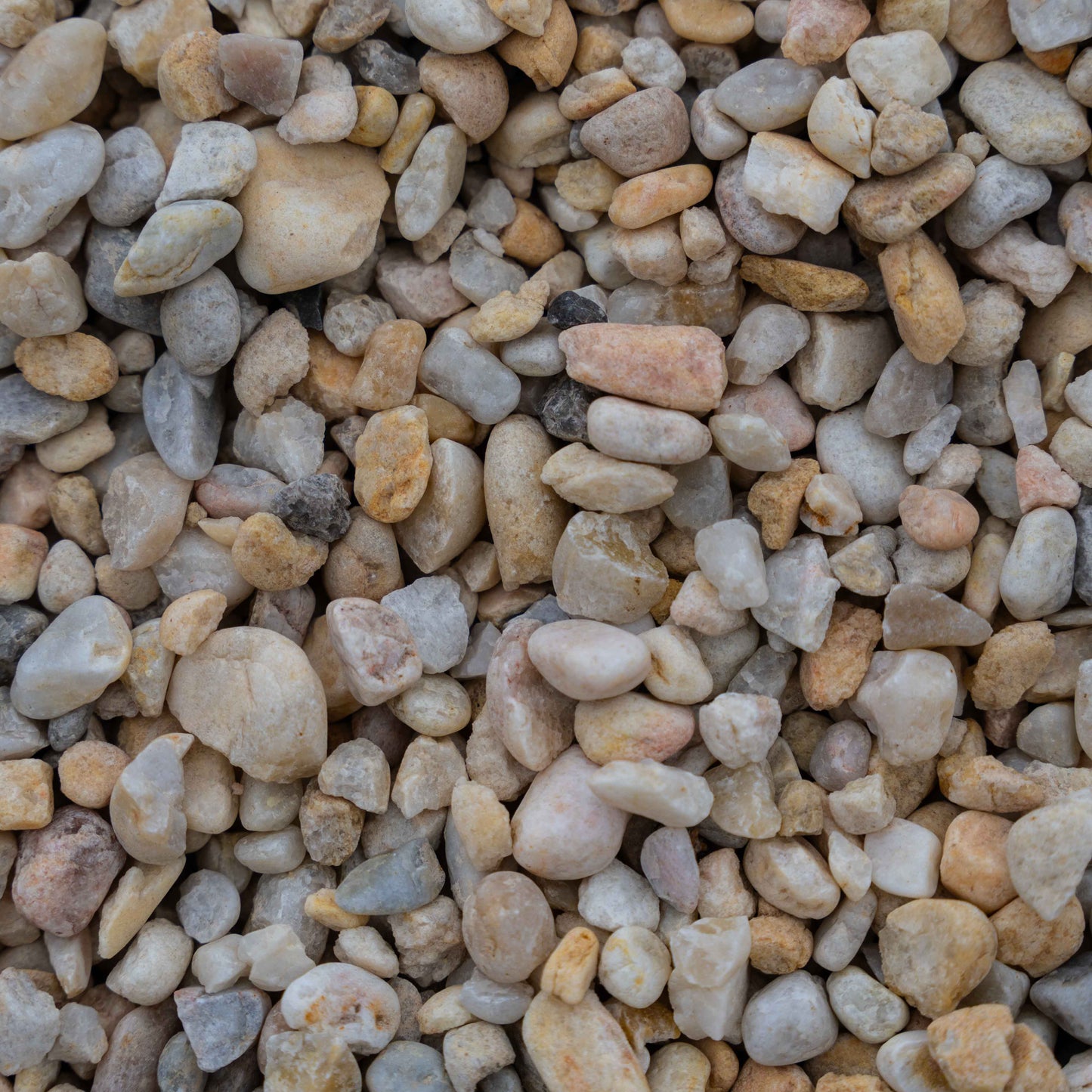Bulk White Stone 7/8" - per ton